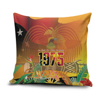 Papua New Guinea Independence Day Pillow Cover One People One Nation One Country