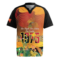 Personalised Papua New Guinea Independence Day Rugby Jersey One People One Nation One Country