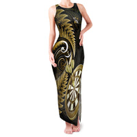 new-zealand-darts-family-matching-tank-maxi-dress-and-hawaiian-shirt-happiness-is-a-tight-threesome-maori-gold