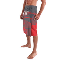 Custom New Caledonia Football Lavalava Allez Les Cagous Grey Version LT14 - Polynesian Pride