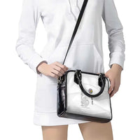 Custom New Caledonia Football Shoulder Handbag Allez Les Cagous White Version - Polynesian Pride