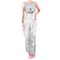 Custom New Caledonia Football Tank Maxi Dress Allez Les Cagous White Version - Polynesian Pride