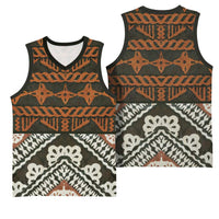 Bula Fiji Tapa Basketball Jersey Fijian Masi Vintage Vibes - Polynesian Pride