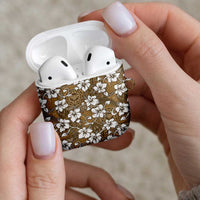 Kuvui Bula Fiji AirPods Case Fijian Tapa Seamless Hibiscus LT14 - Polynesian Pride