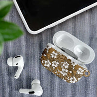 Kuvui Bula Fiji AirPods Case Fijian Tapa Seamless Hibiscus LT14 - Polynesian Pride