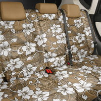 Kuvui Bula Fiji Back Car Seat Cover Fijian Tapa Seamless Hibiscus - Polynesian Pride
