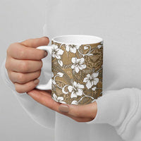 Kuvui Bula Fiji Ceramic Mug Fijian Tapa Seamless Hibiscus LT14 - Polynesian Pride