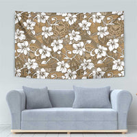 Kuvui Bula Fiji Tapestry Fijian Tapa Seamless Hibiscus LT14 - Polynesian Pride
