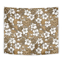 Kuvui Bula Fiji Tapestry Fijian Tapa Seamless Hibiscus LT14 - Polynesian Pride
