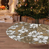 Kuvui Bula Fiji Tree Skirt Fijian Tapa Seamless Hibiscus LT14 - Polynesian Pride
