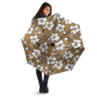 Kuvui Bula Fiji Umbrella Fijian Tapa Seamless Hibiscus LT14 - Polynesian Pride