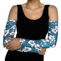 Karakarawa Bula Fiji Arm Sleeves Fijian Tapa Seamless Hibiscus LT14 - Polynesian Pride