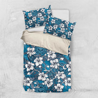 Karakarawa Bula Fiji Bedding Set Fijian Tapa Seamless Hibiscus - Polynesian Pride
