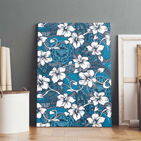 Karakarawa Bula Fiji Canvas Wall Art Fijian Tapa Seamless Hibiscus LT14 - Polynesian Pride