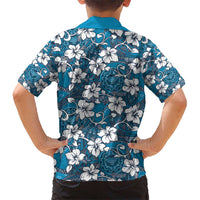 Karakarawa Bula Fiji Kid Hawaiian Shirt Fijian Tapa Seamless Hibiscus LT14 - Polynesian Pride