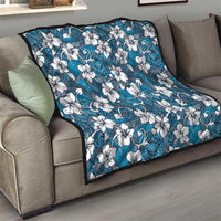 Karakarawa Bula Fiji Quilt Fijian Tapa Seamless Hibiscus - Polynesian Pride