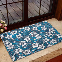 Karakarawa Bula Fiji Rubber Doormat Fijian Tapa Seamless Hibiscus LT14 - Polynesian Pride