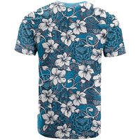Karakarawa Bula Fiji T Shirt Fijian Tapa Seamless Hibiscus LT14 - Polynesian Pride