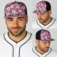 Piqi Bula Fiji Baseball Net Cap Fijian Tapa Seamless Hibiscus LT14 - Polynesian Pride