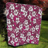 Piqi Bula Fiji Quilt Fijian Tapa Seamless Hibiscus LT14 - Polynesian Pride