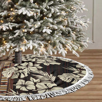 Bula Fiji Masi Tree Skirt Tapa Tropical Hibiscus Half Stylized LT14 - Polynesian Pride