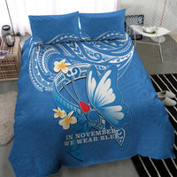 Polynesia Diabetes Awareness Month Bedding Set In November We Wear Blue