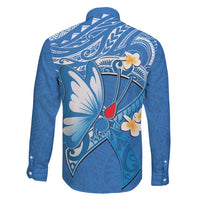 Polynesia Diabetes Awareness Month Family Matching Puletasi and Hawaiian Shirt In November We Wear Blue LT14 - Polynesian Pride