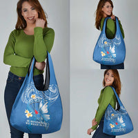 Polynesia Diabetes Awareness Month Grocery Bag In November We Wear Blue
