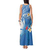 Polynesia Diabetes Awareness Month Tank Maxi Dress In November We Wear Blue