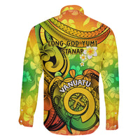 Halo Vanuatu Family Matching Puletasi Dress and Hawaiian Shirt Sand Drawing Turtle Polynesian Tropical Flowers LT14 - Polynesian Pride