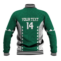 Custom Hawaii Volleyball Baseball Jacket Hawaiian Kakau Pattern LT14 - Polynesian Pride