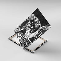 Black Hawaii Ikaika Warrior Canvas Wall Art Hawaiian Power