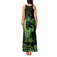 Green Hawaii Ikaika Warrior Tank Maxi Dress Hawaiian Power