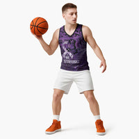 Lupus Awareness Month New Zealand Basketball Jersey Be Strong Warrior Maori Silver Fern