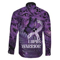 Lupus Awareness Month New Zealand Family Matching Puletasi and Hawaiian Shirt Be Strong Warrior Maori Silver Fern