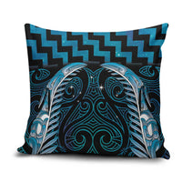 Blue Matariki New Zealand Pillow Cover Maori Poutama Galaxy Vibes - Polynesian Pride