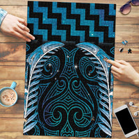 Blue Matariki New Zealand Puzzle Maori Poutama Galaxy Vibes - Polynesian Pride