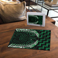 Green Matariki New Zealand Puzzle Maori Poutama Galaxy Vibes - Polynesian Pride