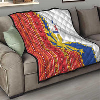 Philippines Independence Day Quilt Pilipinas Sun Stars Igorot Pattern