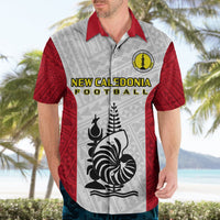 New Caledonia Football Hawaiian Shirt Polynesian Pattern Sporty Style LT14 - Polynesian Pride