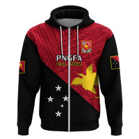 Papua New Guinea Football Hoodie Go PNG Polynesian Pattern Sporty Style LT14 - Polynesian Pride