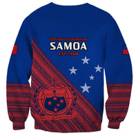 Samoa Football Sweatshirt Samoan Coat Of Arm Polynesian Sporty Style LT14 - Polynesian Pride