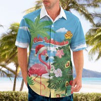 Flamingo Hawaii Summer Christmas Personalized Hawaiian Shirt Mele Kalikimaka Beachy Vibes LT14 - Polynesian Pride