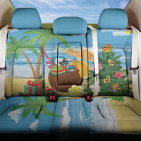 Chilling Parrot Hawaii Summer Christmas Personalized Back Car Seat Cover It's 5 O'Clock Somewhere Beachy Vibes