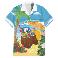Chilling Parrot Hawaii Summer Christmas Personalized Hawaiian Shirt It's 5 O'Clock Somewhere Beachy Vibes