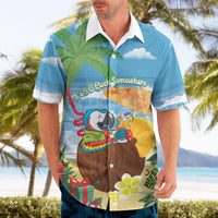 Chilling Parrot Hawaii Summer Christmas Personalized Hawaiian Shirt It's 5 O'Clock Somewhere Beachy Vibes LT14 - Polynesian Pride