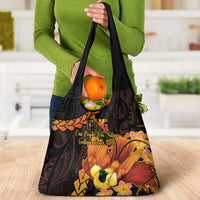 Papua New Guinea Independence Day Grocery Bag 50th Anniversary Papua Niu Gini Bird Of Paradise LT14