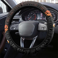 Papua New Guinea Independence Day Steering Wheel Cover 50th Anniversary Papua Niu Gini Bird Of Paradise LT14