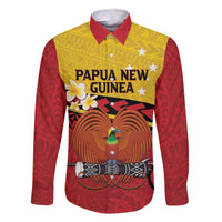 Papua New Guinea Independence Day Family Matching Off The Shoulder Long Sleeve Dress and Hawaiian Shirt Since 1975 Unity In Diversity