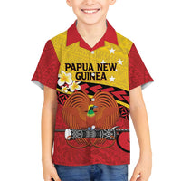 Papua New Guinea Independence Day Family Matching Summer Maxi Dress and Hawaiian Shirt Since 1975 Unity In Diversity